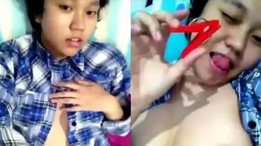 Bokep Indo Ukhti Tiktokers Pap Payudara dan Colmek poster